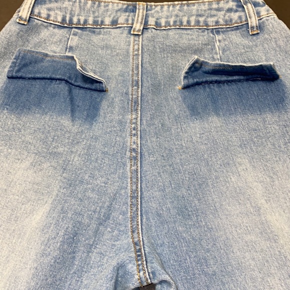 SHEIN Size 2 Faded Washout High Rise Denim Jeans - Picture 7 of 12